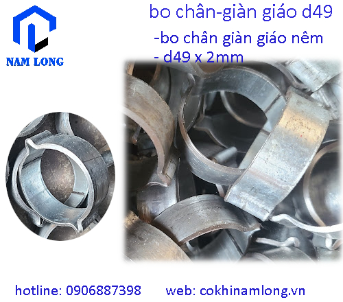 Bo chân giàn giáo nêm - Phụ Kiện Giàn Giáo Nam Long - Công Ty TNHH Cơ Khí Nam Long